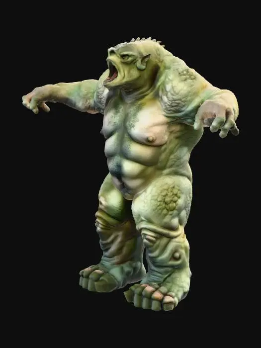 3D model for Troll Rampage
