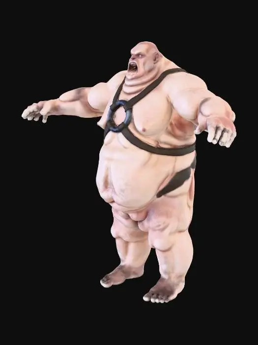 3D model for Ogre Warrior