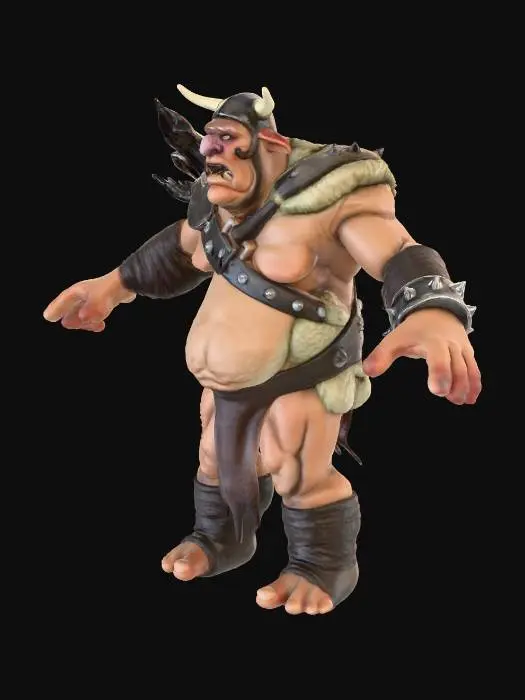 3D model for Troll Warrior