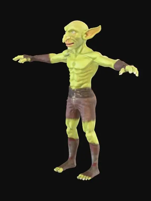 3D model for Goblin Warrior
