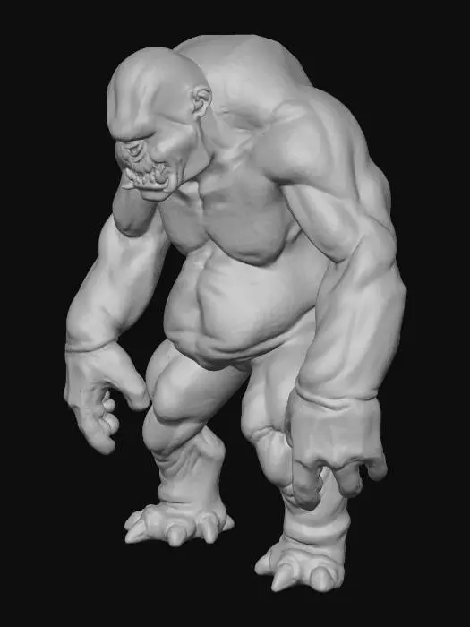 3D model for Cyclopean Golem