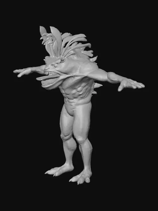 3D model for Warlord Scalestrike