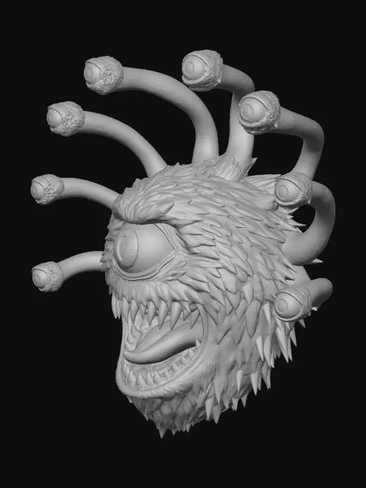 3D model for Purple Beholder