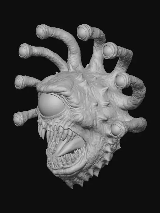 3D model for Beholder Monster