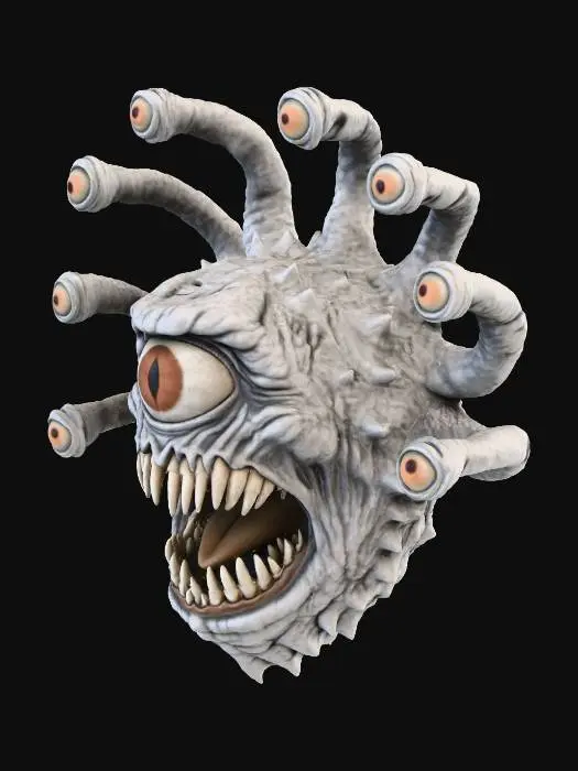 3D model for Beholder Monster