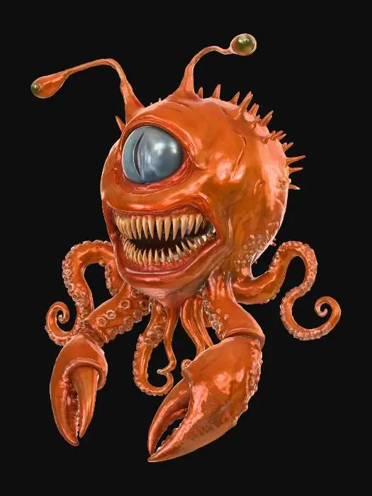 3D model for Cycloptic Kraken