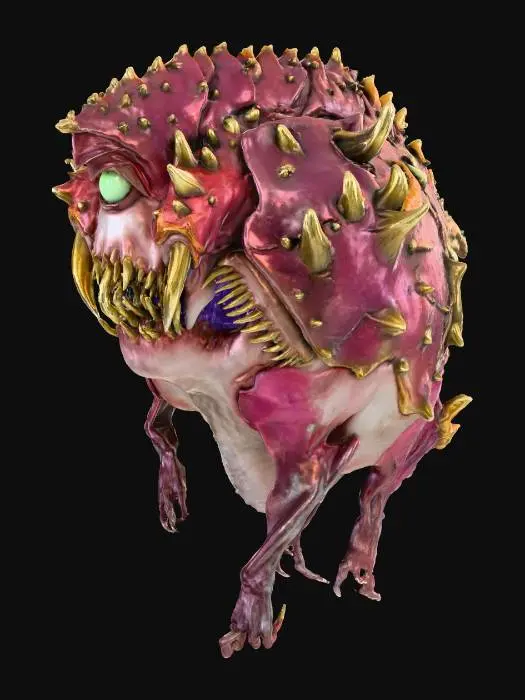 3D model for Demon Creature