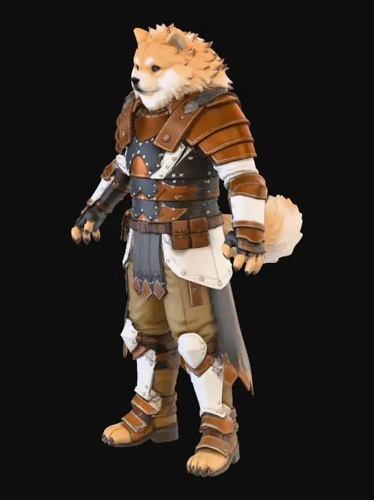 3D model for Ironpaw Knight