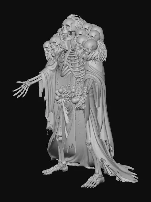 3D model for Harbinger of Skulls