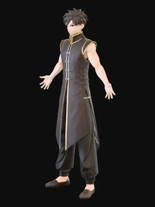 3D model for Obsidian Warrior