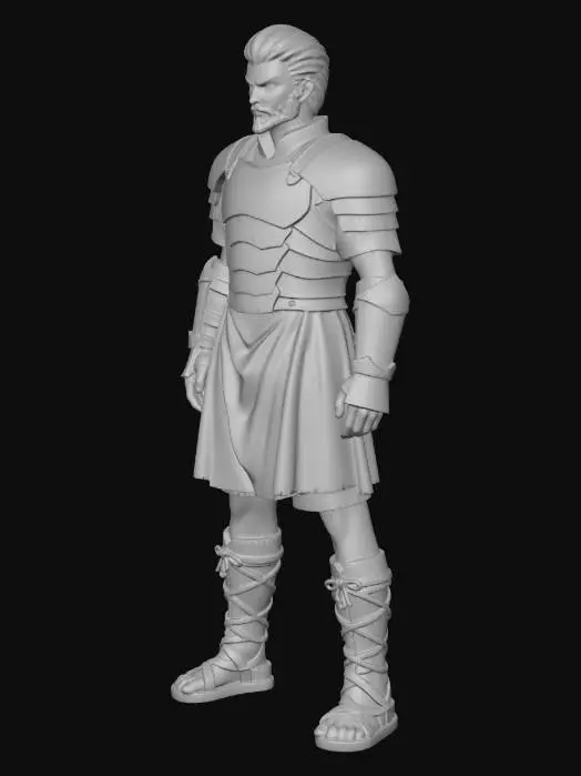 3D model for Crimson Gladiator