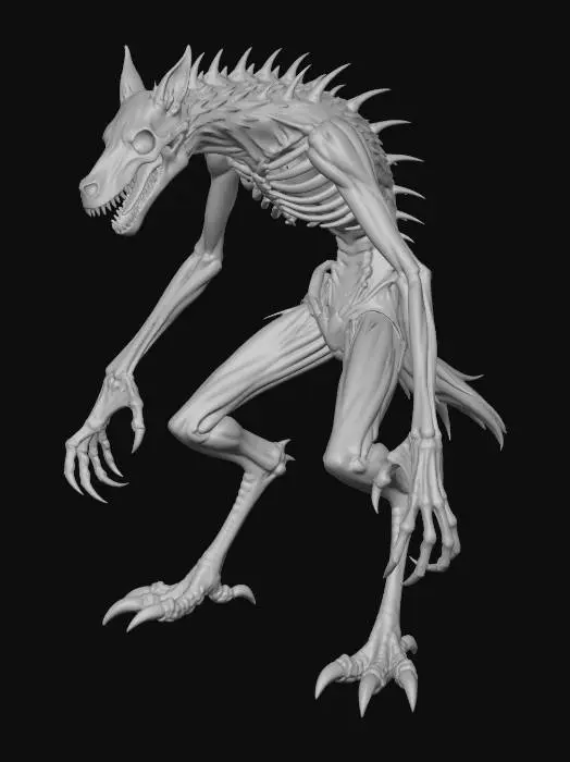 3D model for Spined Bonefiend