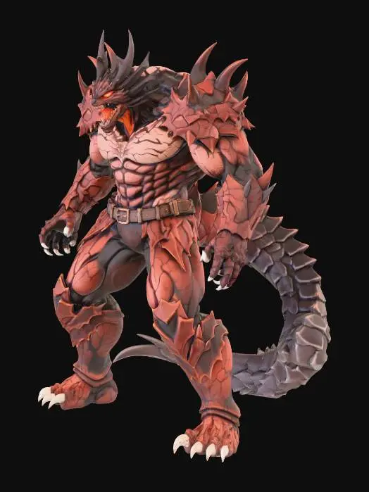 3D model for Molten Behemoth