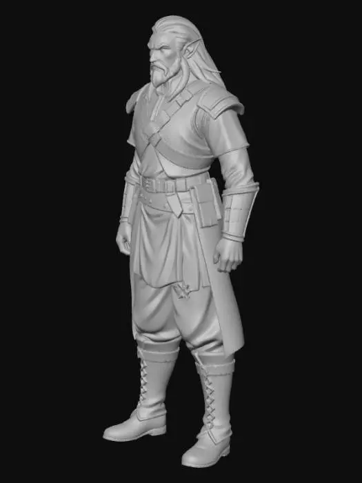 3D model for Greenwarden Elf