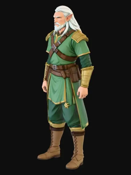3D model for Greenwarden Elf