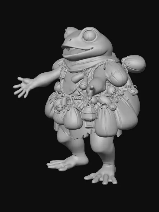 3D model for Rucksack Merchant Toad