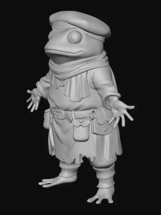 3D model for Wanderer Frog