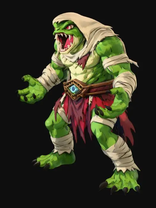 3D model for Eyebound Toad-frog Ogre