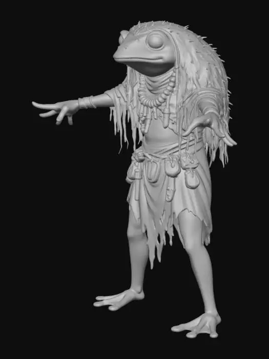 3D model for Swampbound Shaman