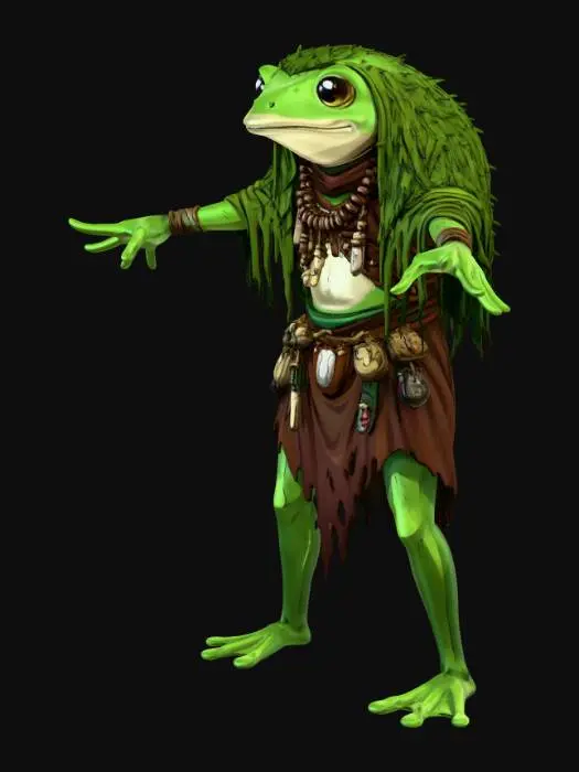 3D model for Swampbound Shaman