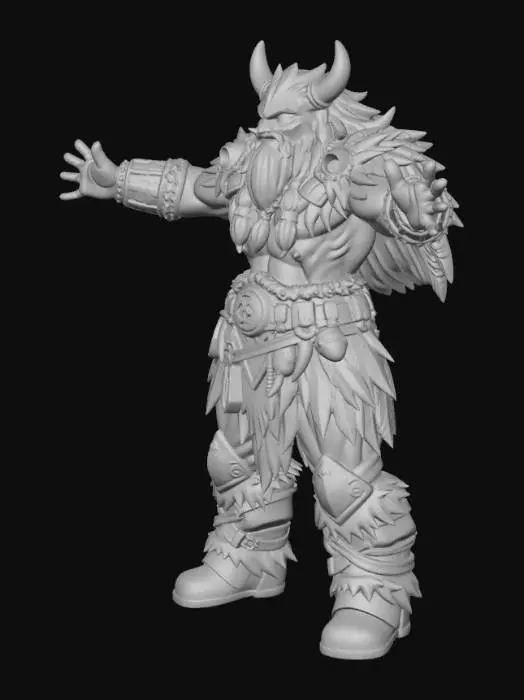 3D model for Icehorn Warlord