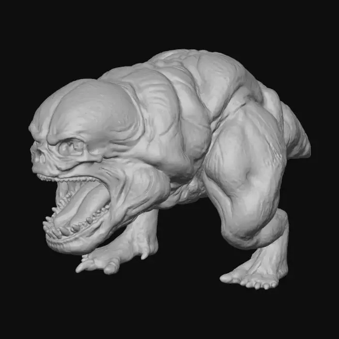 3D model for Demon Behemoth