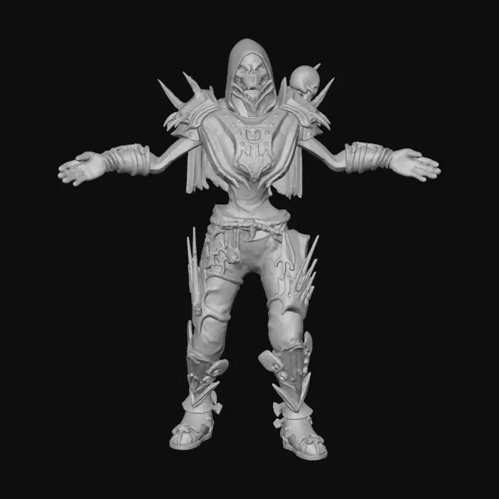 3D model for Warrior of Shadows