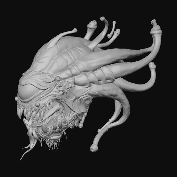 3D model for Eldritch Beholder Horror