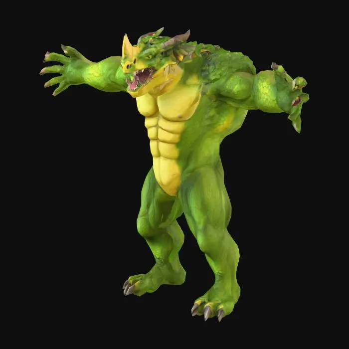 3D model for Mighty Beast