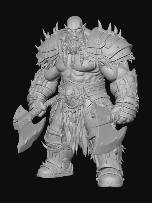 3D model for Ironjaw Warlord
