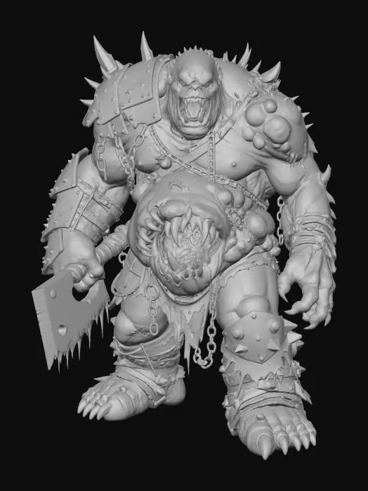 3D model for Scourge Abomination