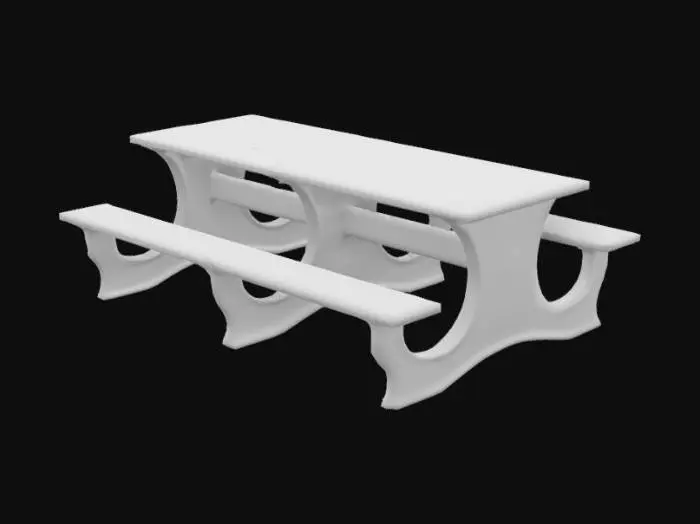 3D model for Picnic Table Harmony