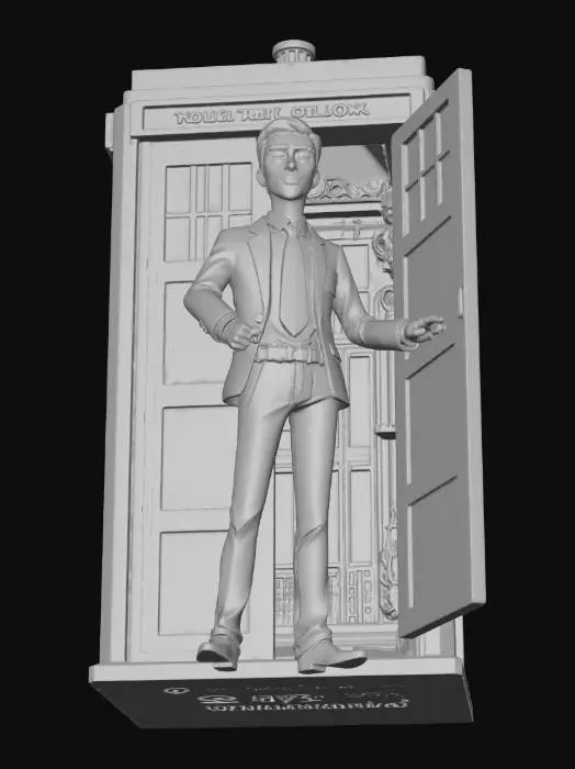 3D model for Time Traveler's Wardrobe