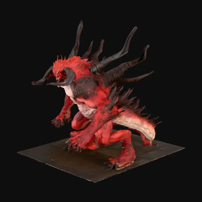 3D model for Infernal Warden