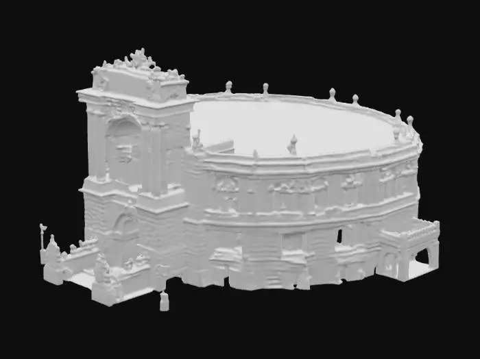 3D model for Odessa Opera House