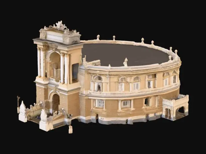 3D model for Odessa Opera House