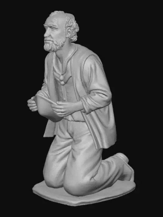 3D model for Kneeling Figurine