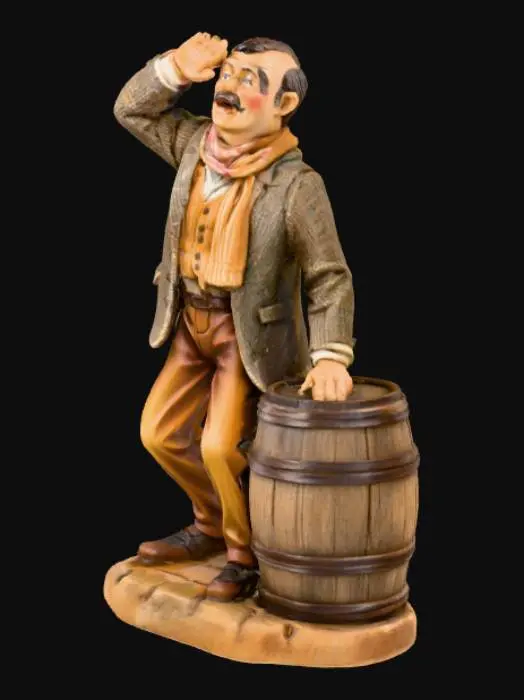 3D model for Town Crier in the Barnyard