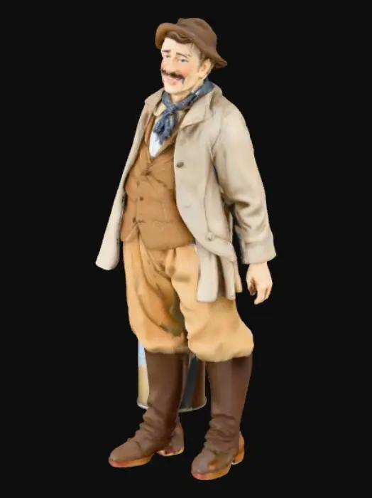 3D model for Milkman Statue