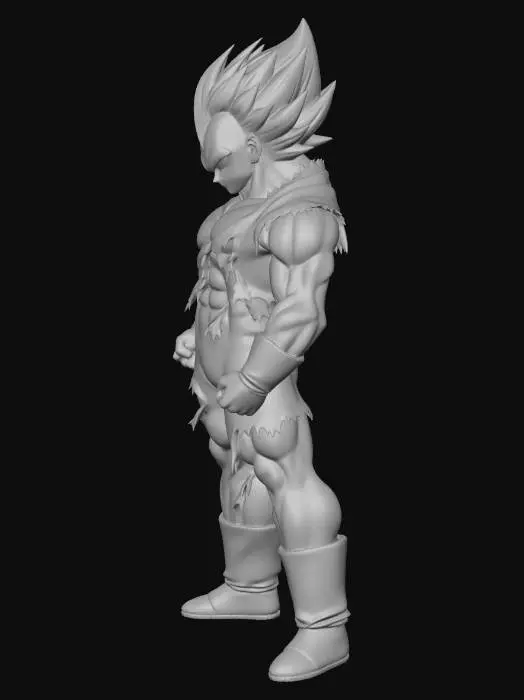 3D model for Super Saiyan Evolution