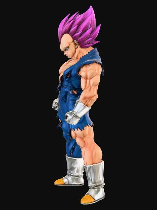 3D model for Super Saiyan Evolution