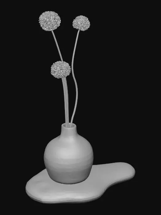 3D model for Minimalist Vase Arrangement