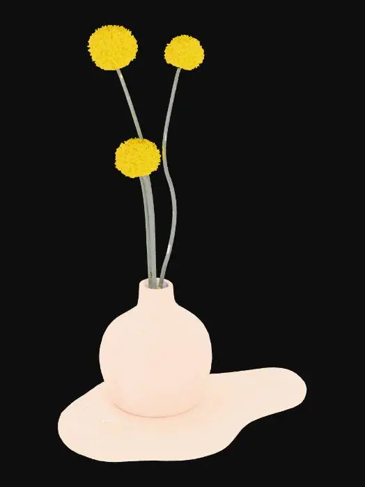 3D model for Minimalist Vase Arrangement