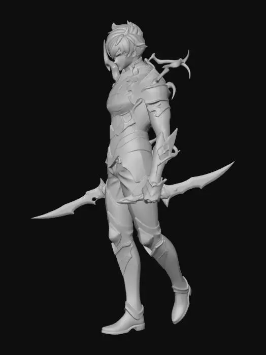 3D model for solo leveling main