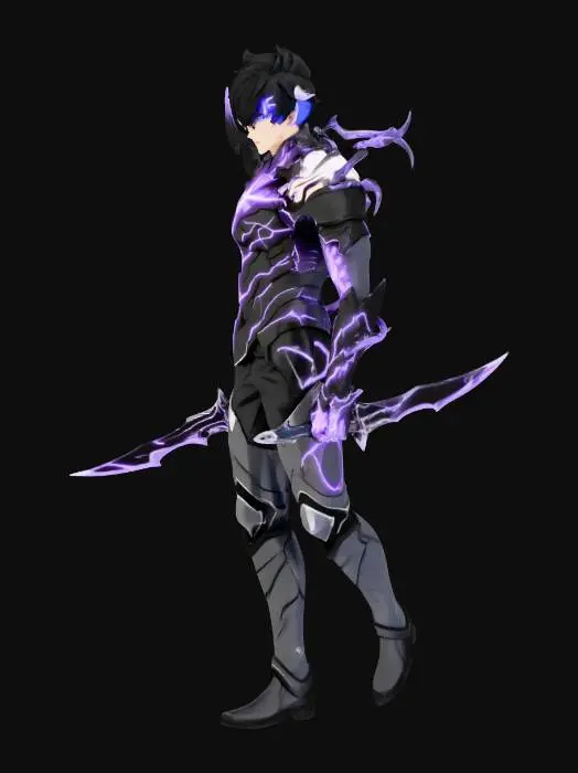 3D model for solo leveling main