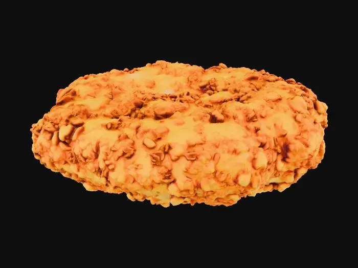 3D model for chicken burger
