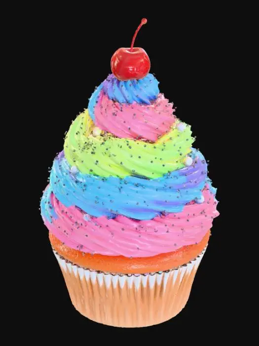 3D model for Rainbow Delight