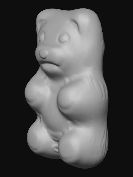 3D model for gummy bear