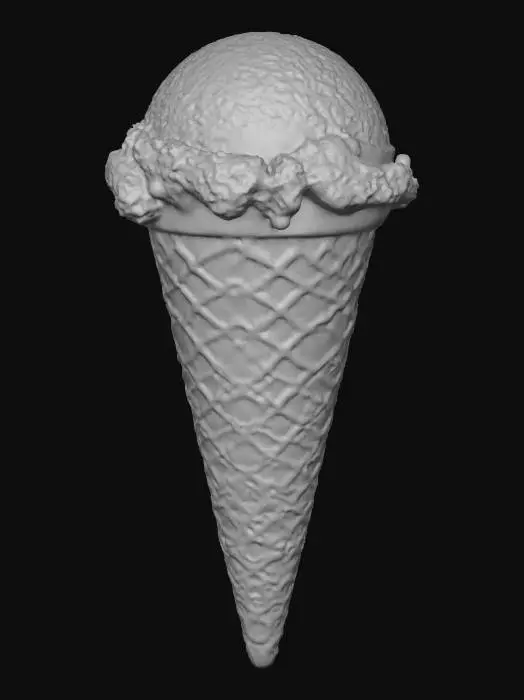3D model for ice cream