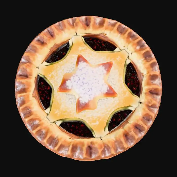 3D model for Starry Mince Pie